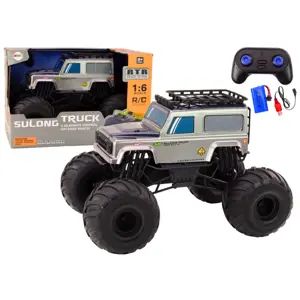 Velké terénní SUV 2.4G RC 1:6 šedé