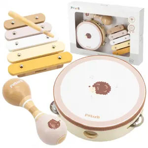 Produkt VIGA PolarB Musical Set Xylofon Ježek Tamburína Maracas