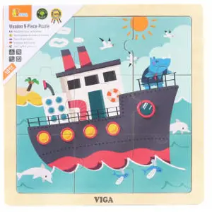 Viga puzzle loď