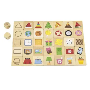 Viga puzzle tvary 25 dílků