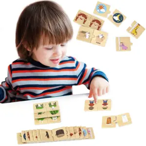 Produkt Viga Toys puzzle protiklady