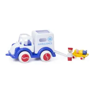 Vikingské auto Jumbo Ambulance, sanitka s figurkou