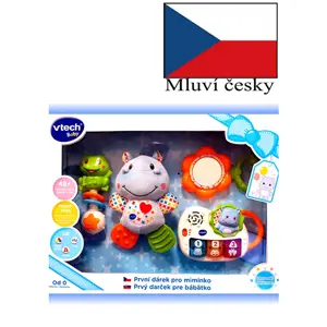 Produkt Vtech První dárek pro miminko (CZ) - modrý