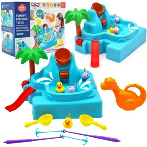 Water Table 2v1 Game Fishing Waterfall 6 ks