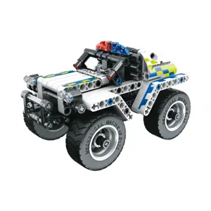 Wiky kreativita Stavebnice Policejní auto 16 cm