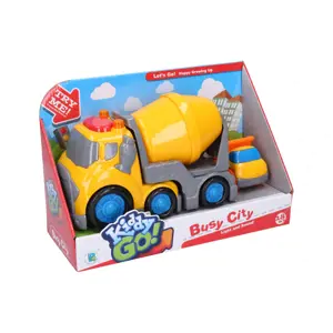 Wiky Vehicles Kiddy Auto míchačka s efekty 19,5 cm sklápěč 6,5 cm