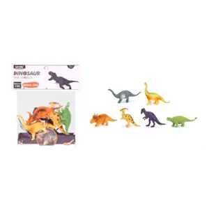 Wiky Zvířátka figurky dinosauři 6 ks 15 cm