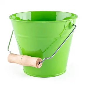 Produkt Woody Zahradní kyblík zelený kov