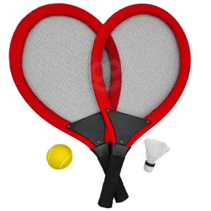 Produkt Woopie Velké tenisové rakety Badminton pro děti Set + Shuttle Ball