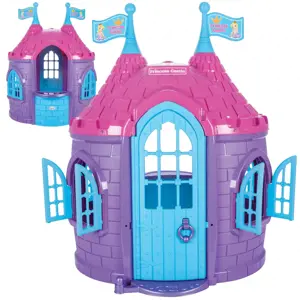 Produkt Zahradní domeček Castle pro princeznu a rytíře Purple