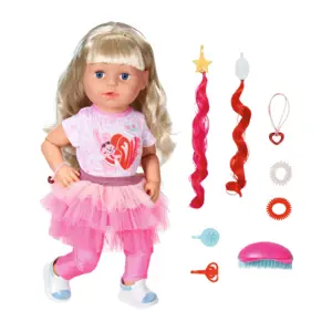 Produkt Zapf Creation - Starší sestřička BABY born Play  Style, blondýnka, 43 cm