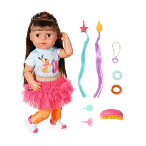 Produkt Zapf Creation - Starší sestřička BABY born Play  Style, brunetka, 43 cm