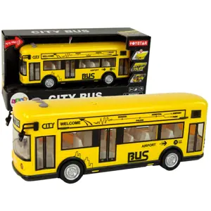 Žlutý městský autobus 1:18