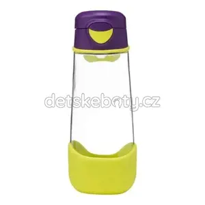 b.box 712 Sport lahev na pití 600 ml - fialová/zelená