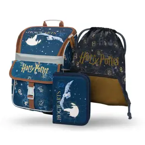 BAAGL 3 SET Zippy Harry Potter Bradavice: aktovka, penál, sáček