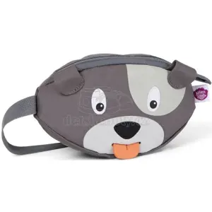 Dětská ledvinka Affenzahn Hip-Bag - Dog David - grey