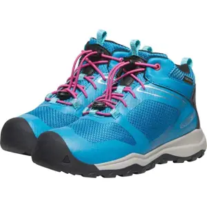 Produkt Dětské celoroční boty Keen WANDURO MID WP YOUTH fjord blue/fuchsia purple Velikost: 34