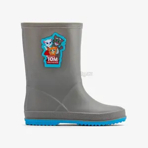 Produkt Dětské holinky Coqui 8505 Mid.grey/New Blue Velikost: 28