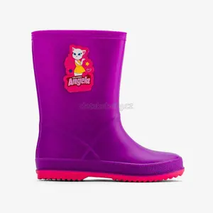 Produkt Dětské holinky Coqui 8505 Purple/Fuchsia Velikost: 27