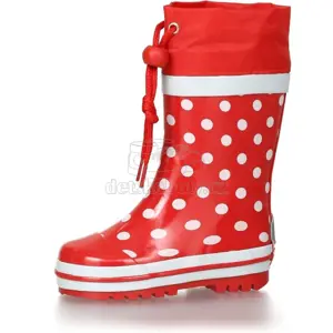 Produkt Dětské holinky Playshoes 181767 dots červená Velikost: 26-27