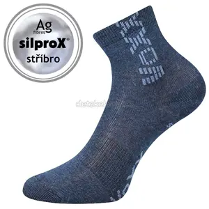 Dětské ponožky VoXX Adventurik jeans melé Velikost: 35-38