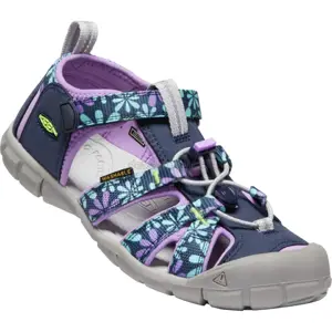 Produkt Dětské sandály Keen Seacamp II CNX YOUTH black iris/african violet Velikost: 38