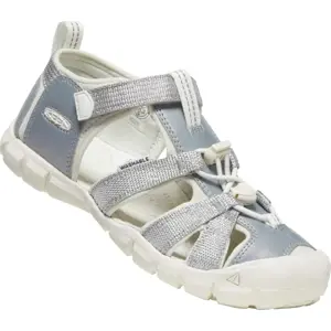 Dětské sandály Keen Seacamp II CNX YOUTH silver/star white Velikost: 35