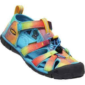 Dětské sandály Keen Seacamp II CNX YOUTH vivid blue/original tie dye Velikost: 39