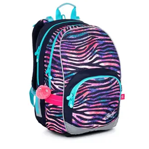 Produkt Dívčí školní batoh zebra Topgal KIMI 21010 G