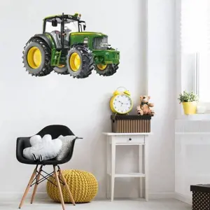 Produkt INSPIO dětské samolepky na zeď pro kluky - Traktor N.2 - 94x140cm