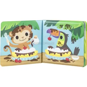 Knížka do vany Tiger Tribe Bath book messy jungle