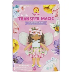 Kreativní sada Tiger Tribe Mini Transfer Magic - Flower Fairies