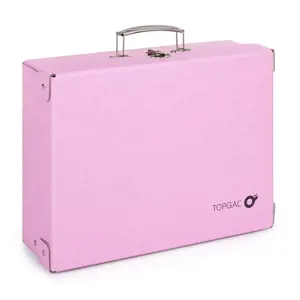 Produkt Kufřík na výtvarné potřeby růžový Topgal CASE 24061