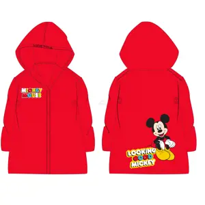 Produkt pláštěnka Eexee Mickey Mouse červená Velikost: 122-128