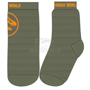 Ponožky Eexee Jurský park zelené Velikost: 23-26