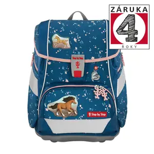 Produkt Školní aktovka/batoh 2IN1 PLUS pro prvňáčky – 6dílný set, Step by Step Wild Horse Ronja