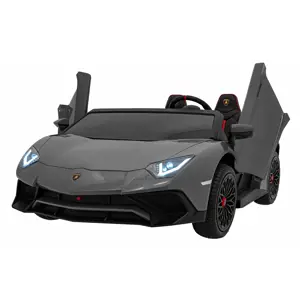 Dětské elektrické autíčko Lamborghini Aventador SV 400W šedé