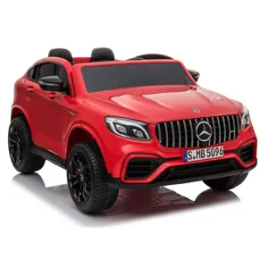 Dětské elektrické autíčko Mercedes GLC 63S 4x4 dvoumístné červené