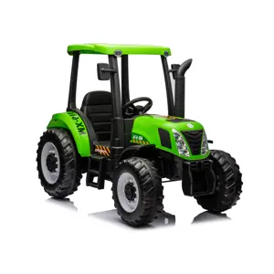 Dětský elektrický traktor Strong 24V | 400W zelený