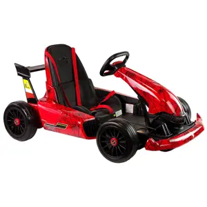 Elektircká čtyřkolka Go-Kart lakovaná červená