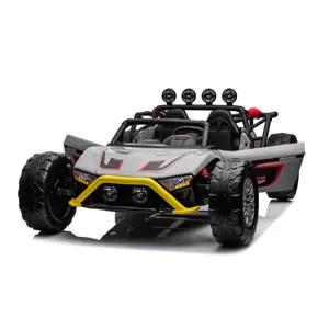 Elektrická bugina Monster RACING 400W XXL šedá