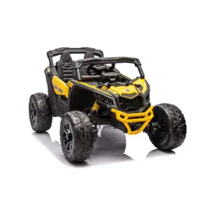 Elektrické autíčko Buggy Maverick Can-Am 4x200W 24V žluté