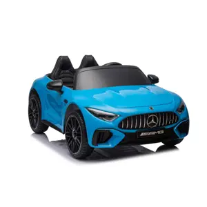 Elektrické autíčko Mercedes AMG SL63 24V 2x200W lakované modré