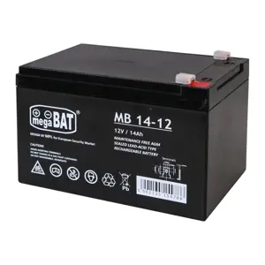 Produkt Gelová nabíjecí baterie 12V 14AH