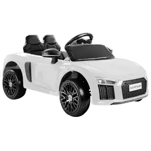 HračkyZaDobréKačky Elektrické autíčko Audi R8 Spyder S bílé