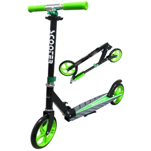 HračkyZaDobréKačky Velká skládací koloběžka Scooter R-sport zelená