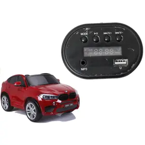 Produkt Hudební panel do elektrického vozítka BMW X6M