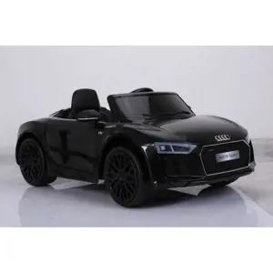 Ramiz Dětské elektrické autíčko Audi R8 Spyder 2,4Ghz Lak černé