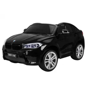 Ramiz Elektrické autíčko BMW X6 M, 2 místné lakované černé