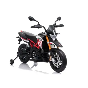 Tomido Elektrická motorka Aprilia černo-červená